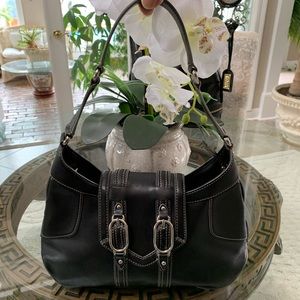COLE HAAN TRINTY LEATHER COLLECTION BAG!🖤